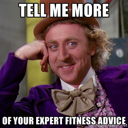 Tell me about your expert fitness advice